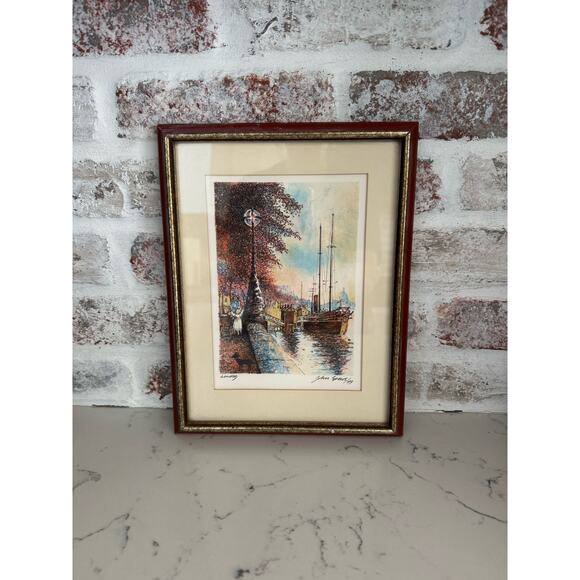 Vintage John Speirs Signed Dated London Lithograph Limited Edition 1979 - Picture 1 of 12